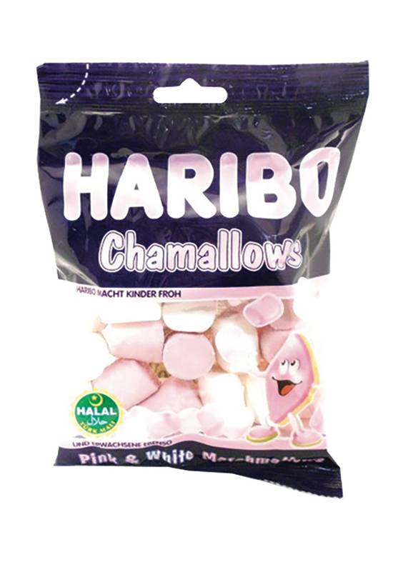 Haribo - Chamallows halal  rose et blanc
