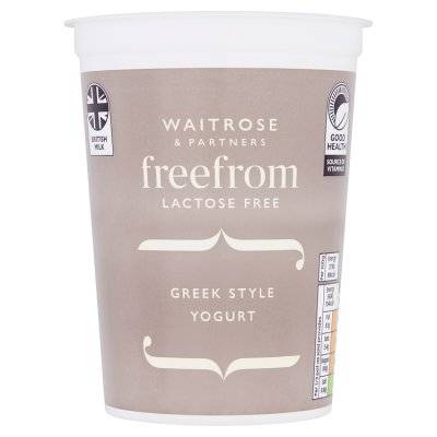 Waitrose & Partners Greek Style Natural Yogurt