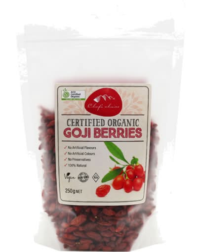 Chef's Choice Organic Goji Berries 250g