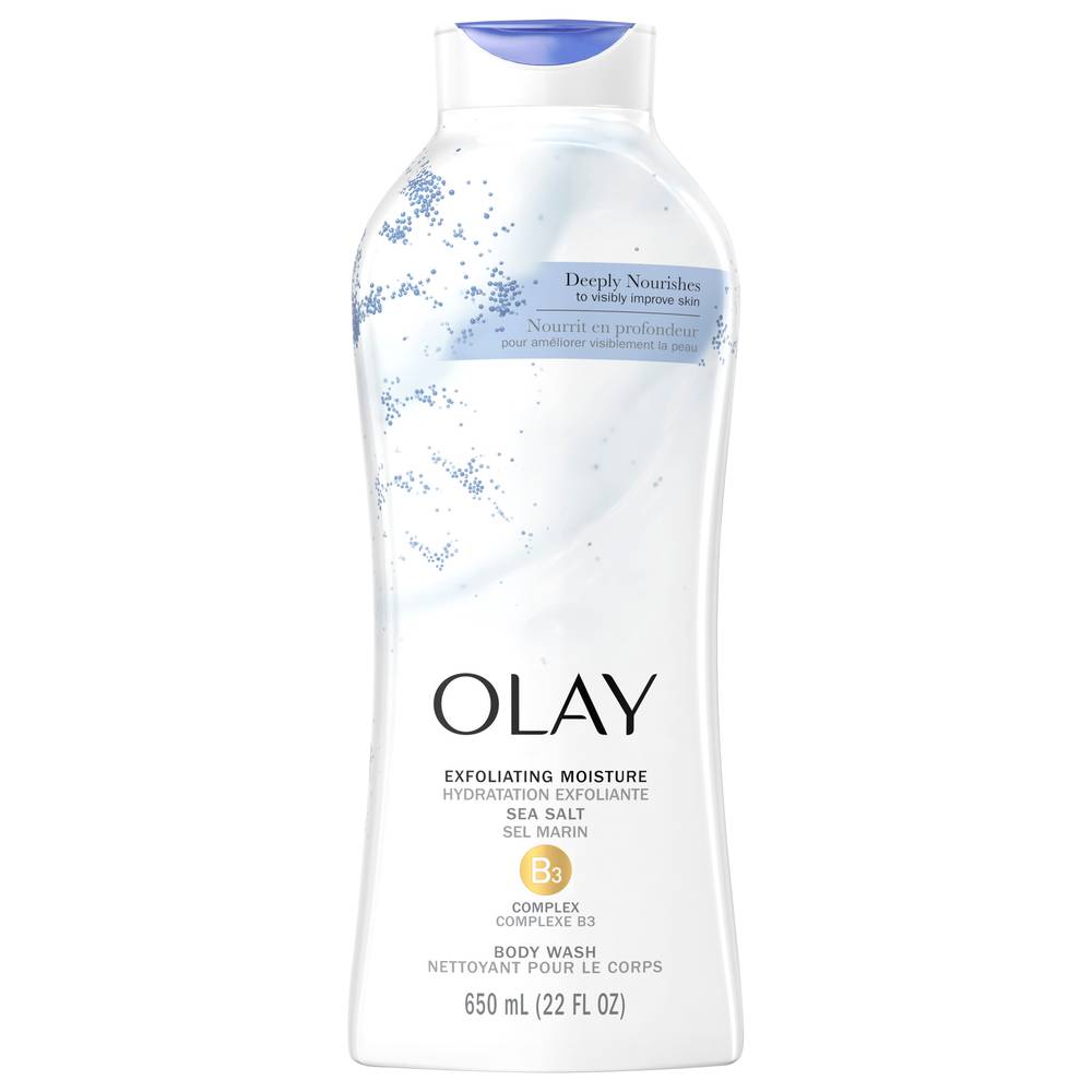 Olay Exfoliating Body Wash With Sea Salts