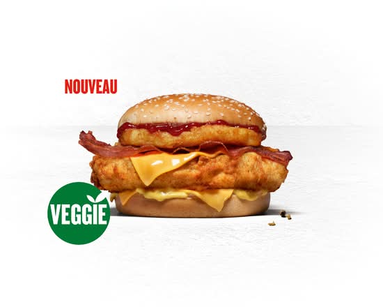TOWER CHEESE & BACON VEGGIE