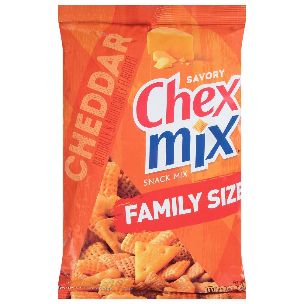 Chex Mix Savory Snack Mix, Cheddar Cheese (13.5 oz)