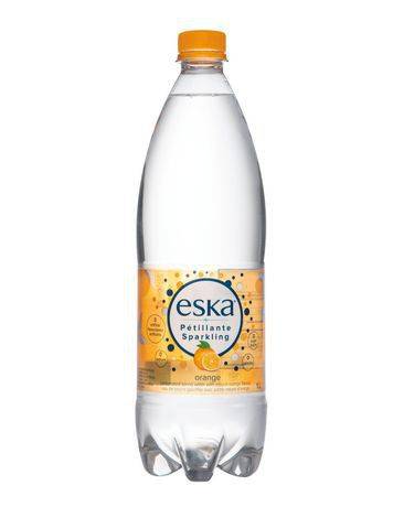 Eska gazéfiée orange - carbonated orange spring water (1 l)