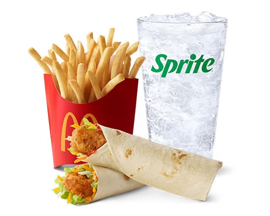 Hot Honey Snack Wrap® and Spicy Snack Wrap® Meal