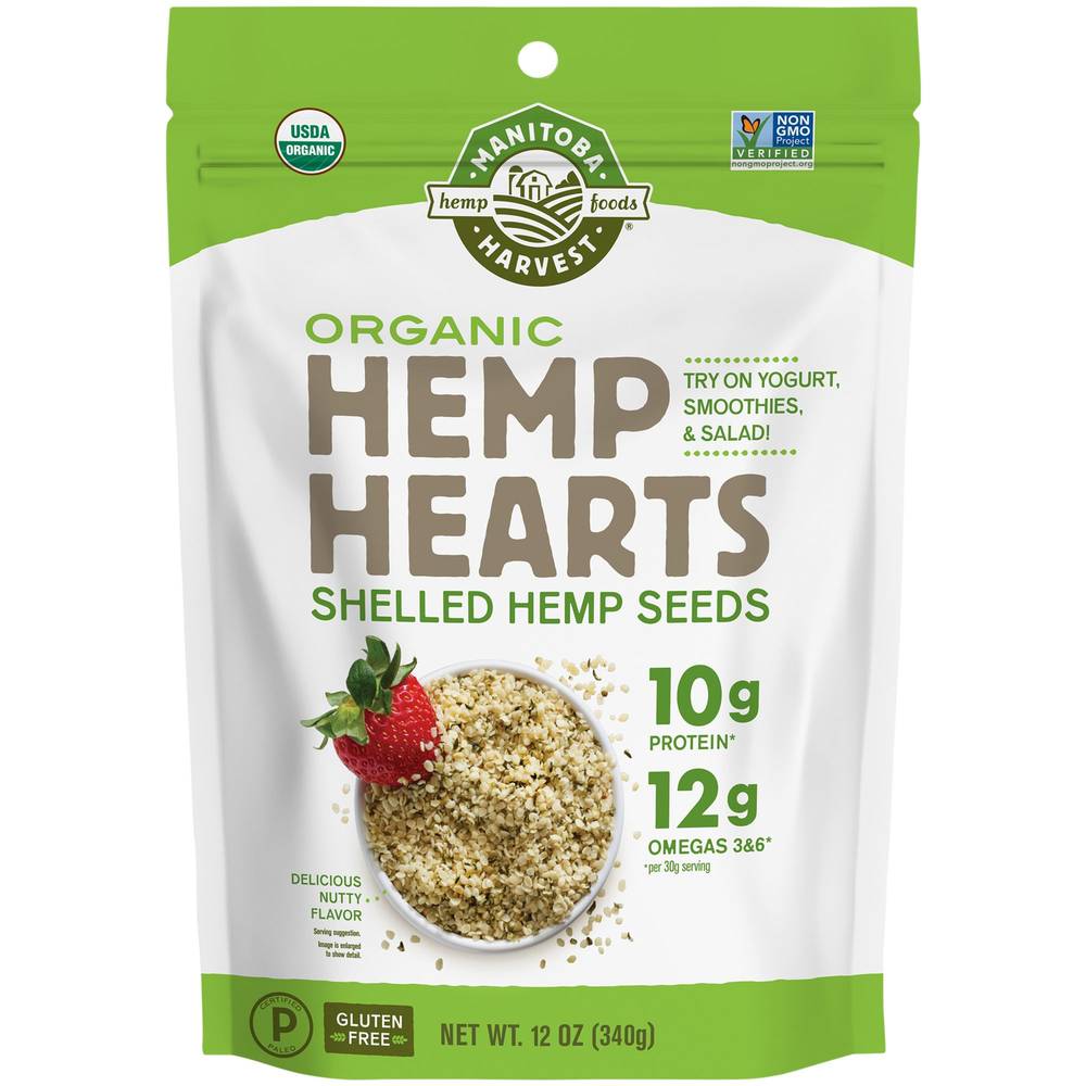 Manitoba Harvest Organic Shelled Hemp Seeds