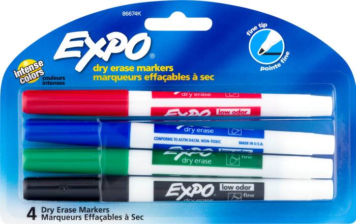 Expo Dry Erase Markers