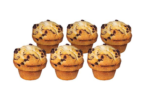 Pack 6 Muffin Chocolate