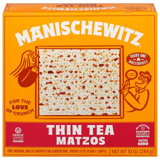 Manischewitz Thin Tea Matzo (10 oz)