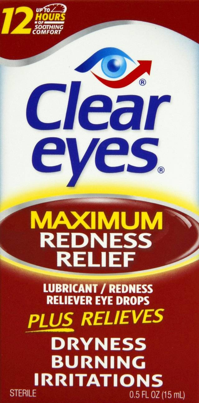 Clear Eyes Maximum Redness Relief Eye Drops (0.5 fl oz)