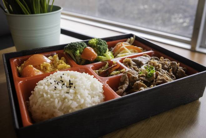 No.14 Teriyaki Beef w/rice combo