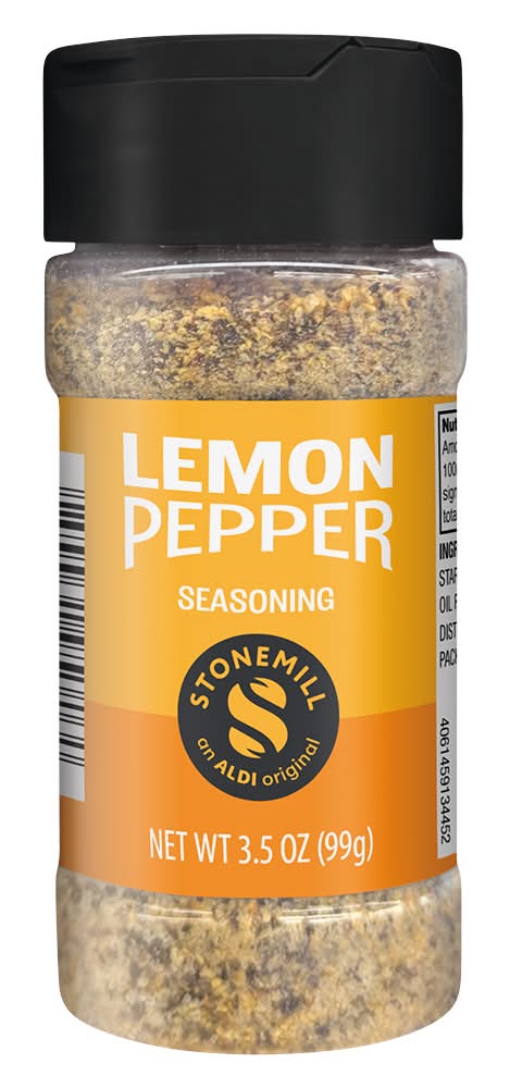 Stonemill Seasoning, Lemon Pepper (3.5 oz)