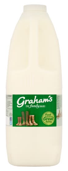 Graham's The Family Dairy Semi Skimmed Milk (2L)