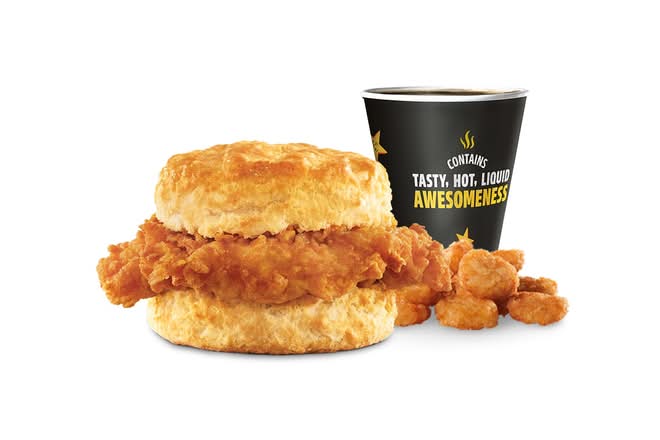 Hand-Breaded Chicken Biscuit Combo