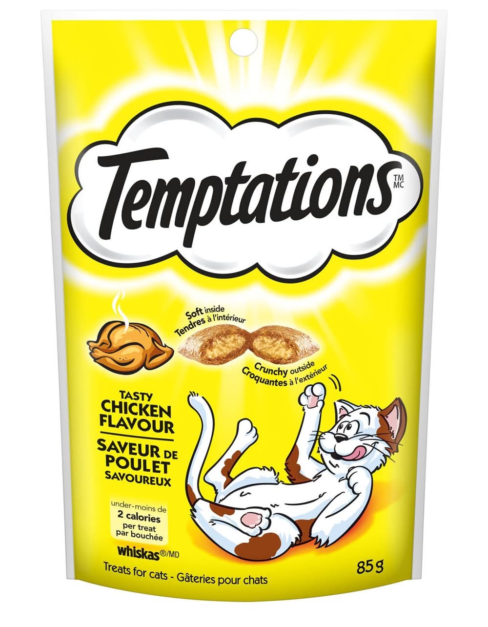 Temptations Tasty Chicken Flavour Cat Treats, 3 oz