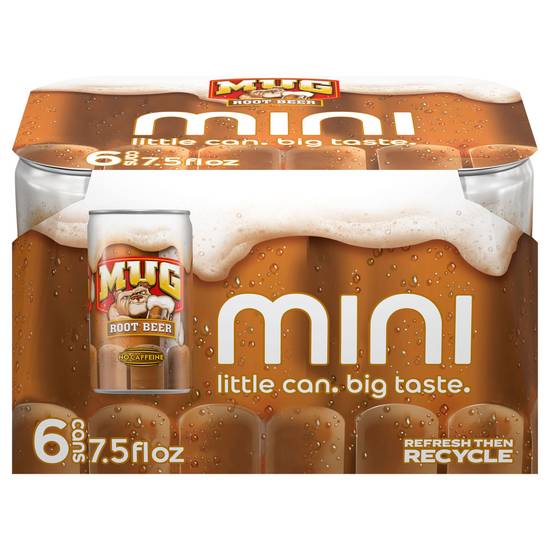 Mug Soda Root Beer Paperboard (7.5 fl oz) (mini)