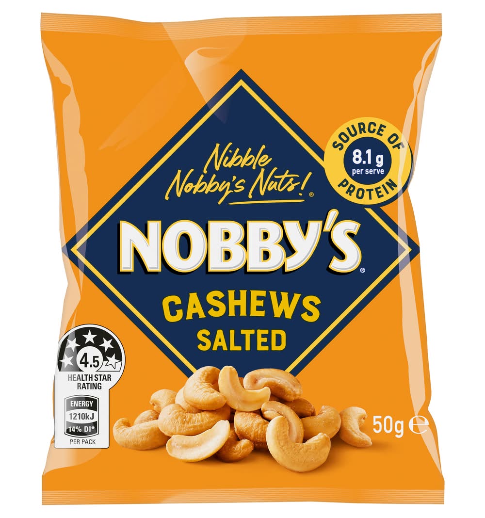 Nobby's Salted Cashews (50g)