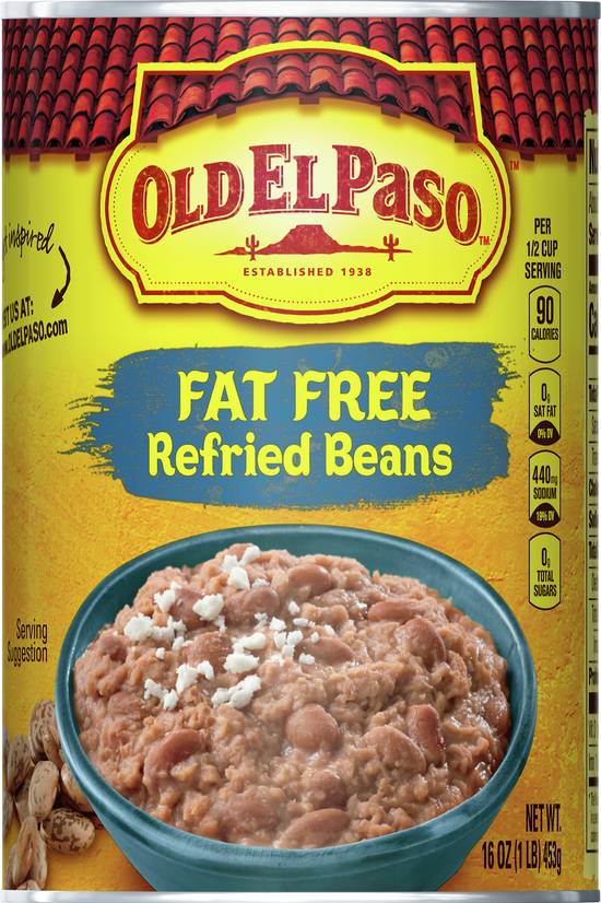 Old El Paso Fat Free Refried Beans (16 oz)
