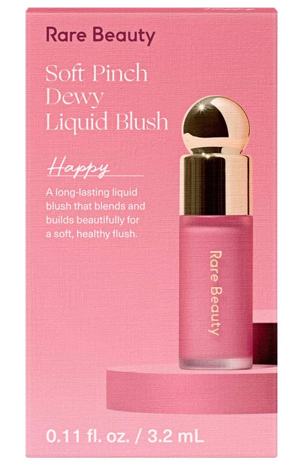 Rare Beauty By Selena Gomez Mini Soft Pinch Liquid Blush Happy