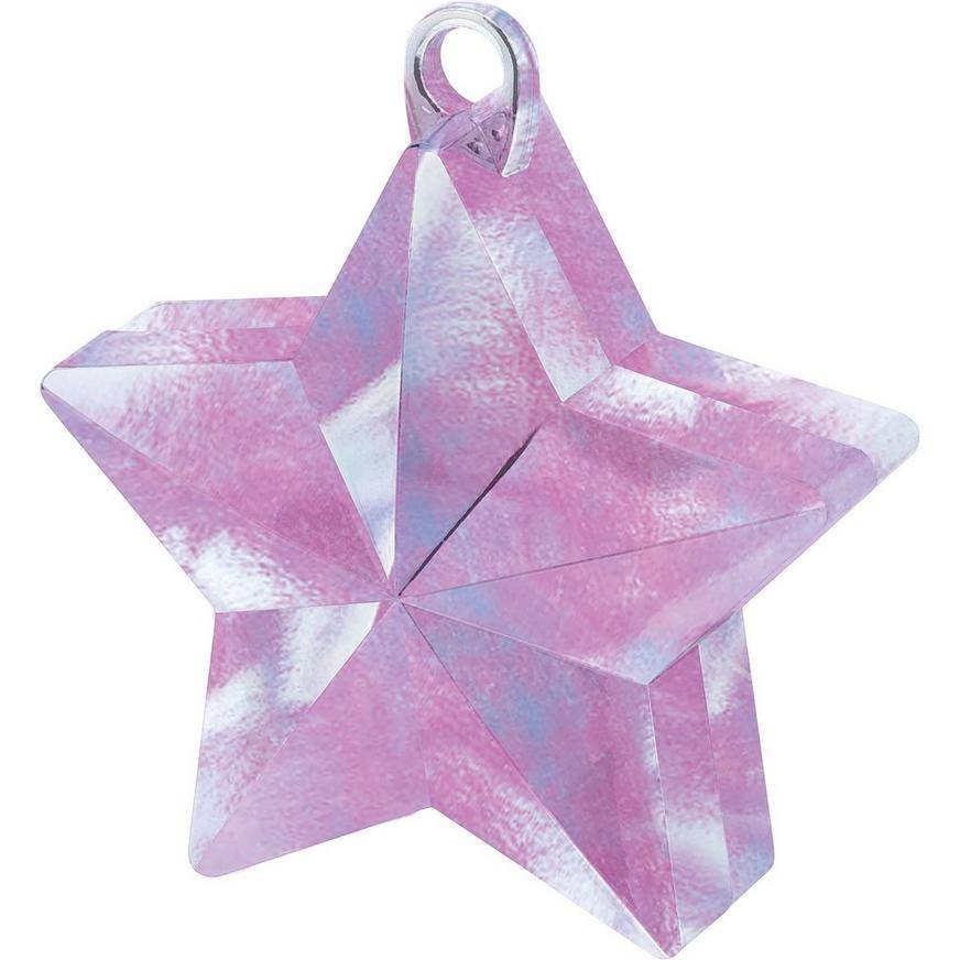 Iridescent Star Balloon Weight