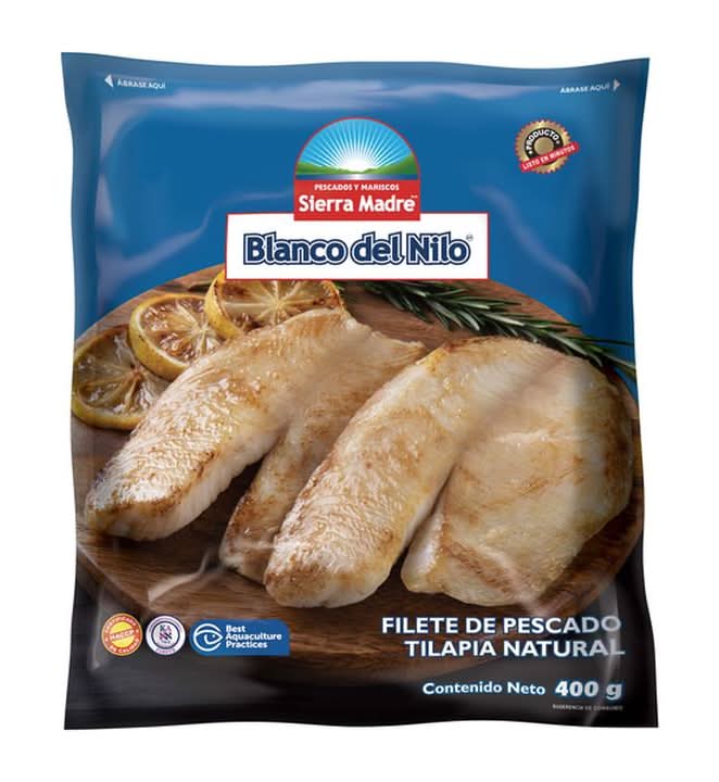 Blanco del Nilo · Filete de pescado tilapia (400 g)