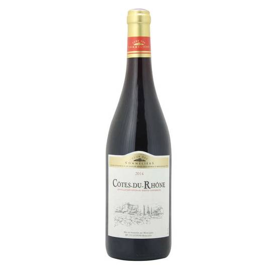 AOP Côtes du Rhône Vallée du Rhône vin rouge Club Des Sommeliers 75 cl