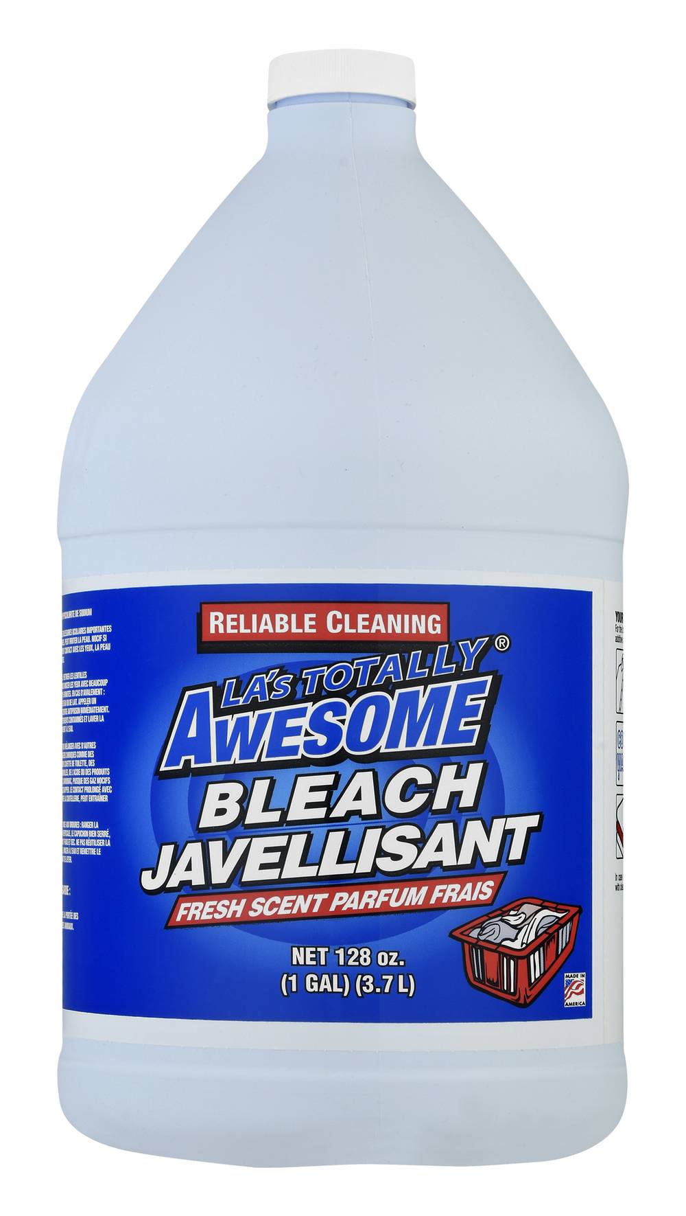 LA's Totally Awesome Bleach Javellisant, Fresh (128 oz)