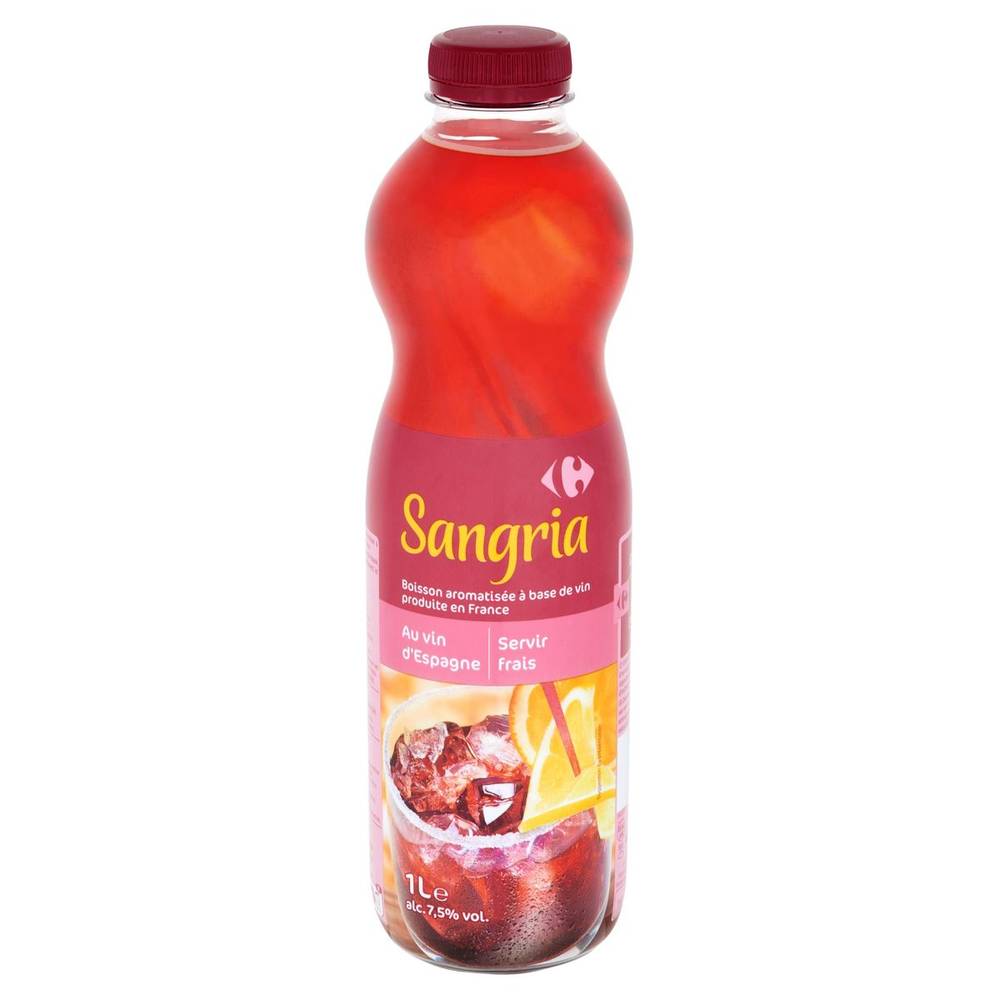 Carrefour Sangria met Spaanse Wijn 1 L