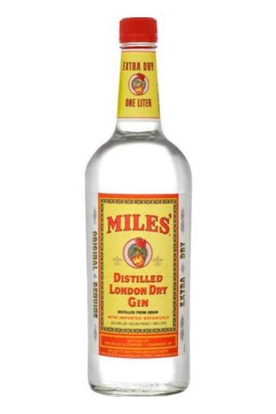 Miles London Dry Gin (750ml bottle)