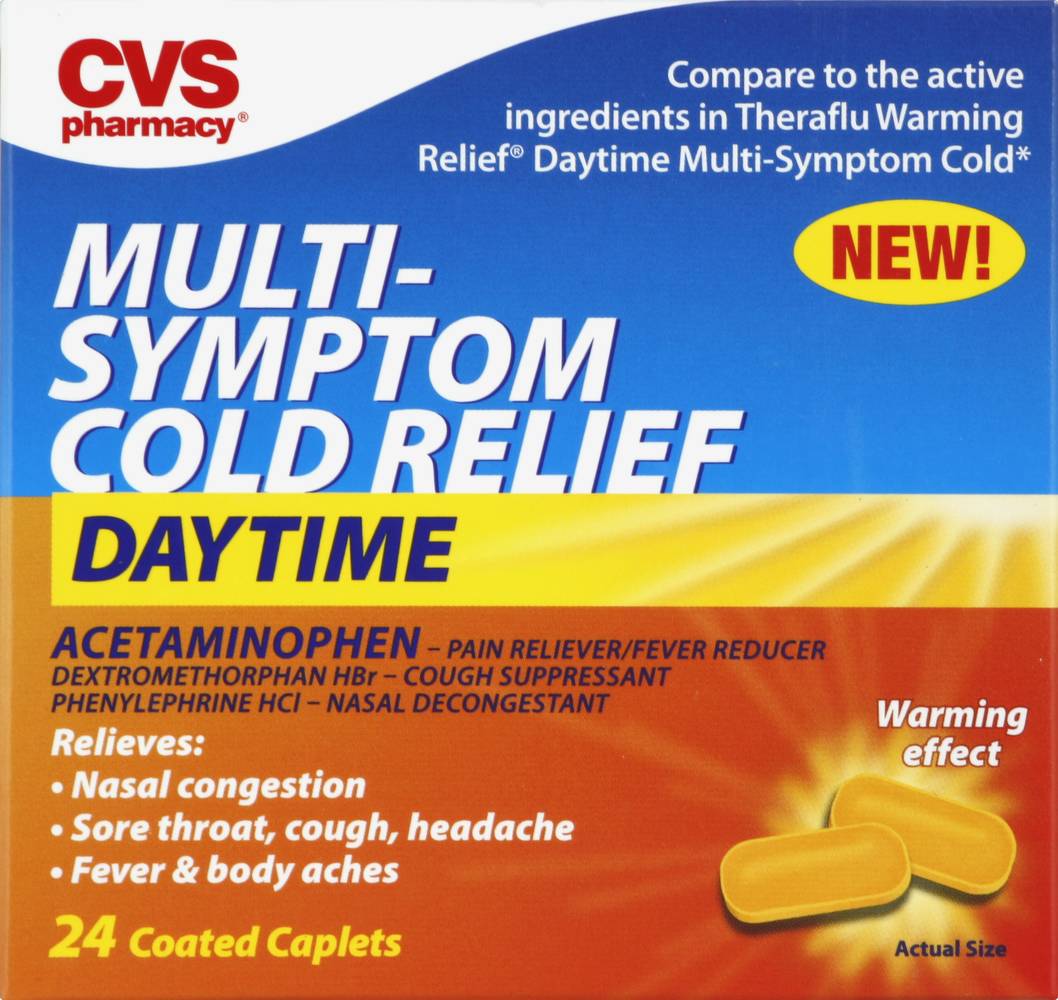 CVS Pharmacy Pharmacy Multi-Symptom Cold Relief