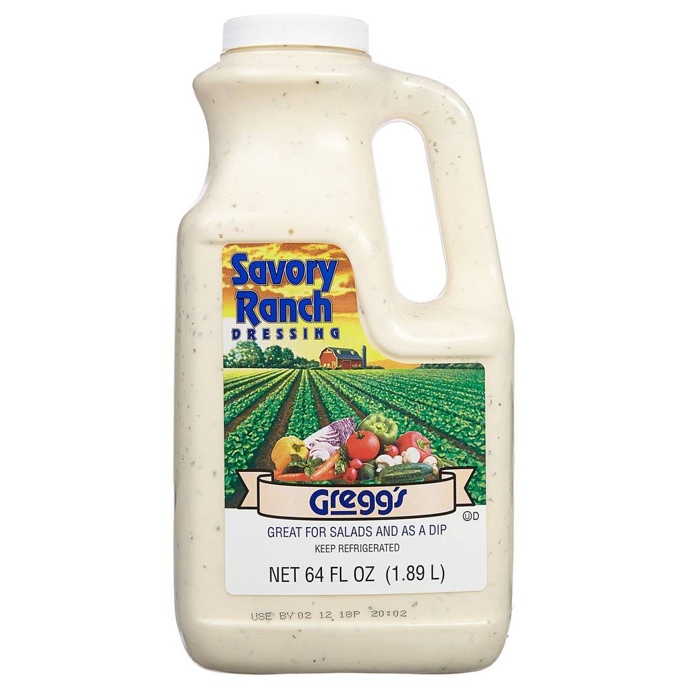 Gregg's Savory Ranch Dressing