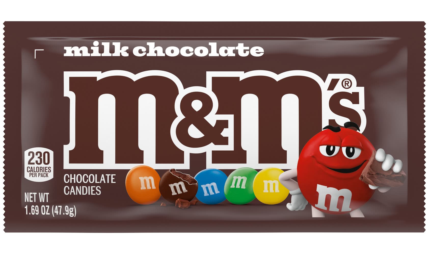 M&M's Milk Chocolate Candies (1.69 oz)