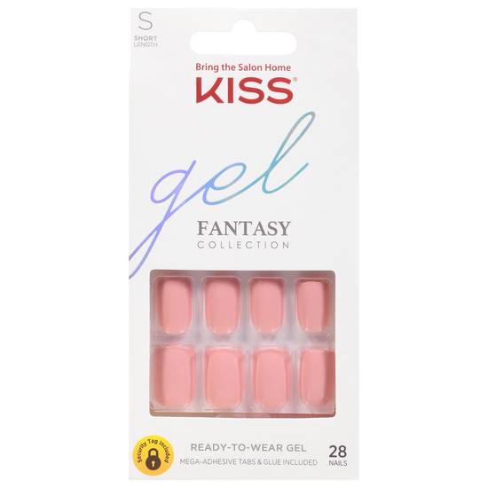 Kiss Short Length Fantasy Collection Gel Nail Kit