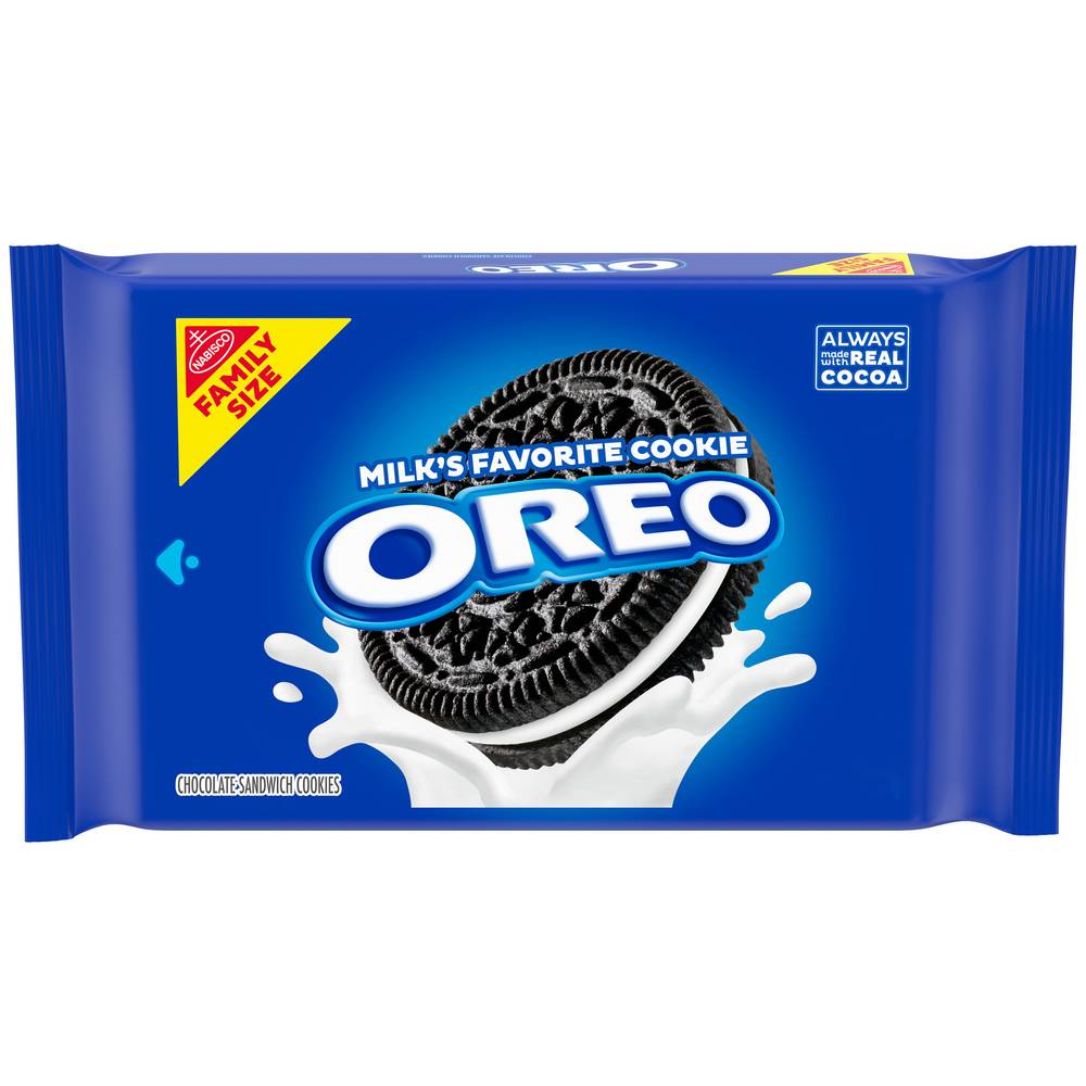 Oreo Sandwich Cookies, Family Size (18.12 oz)