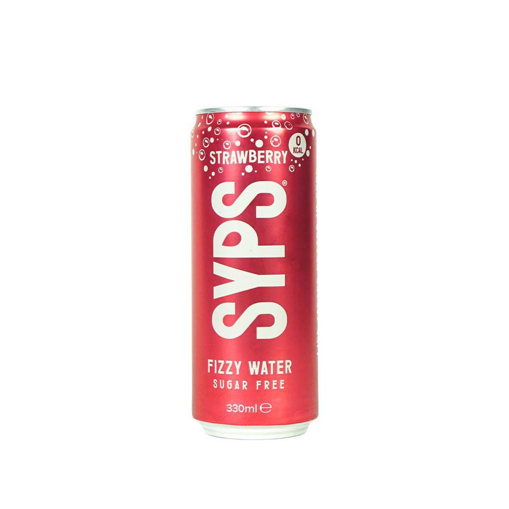 Syps Fizzy Water (330 ml) (strawberry)