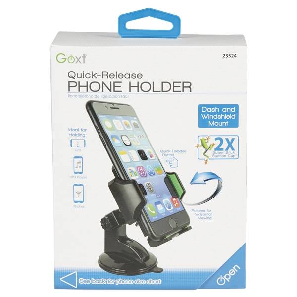 Goxt Adjustable Suction Cup Mount Phone Holder
