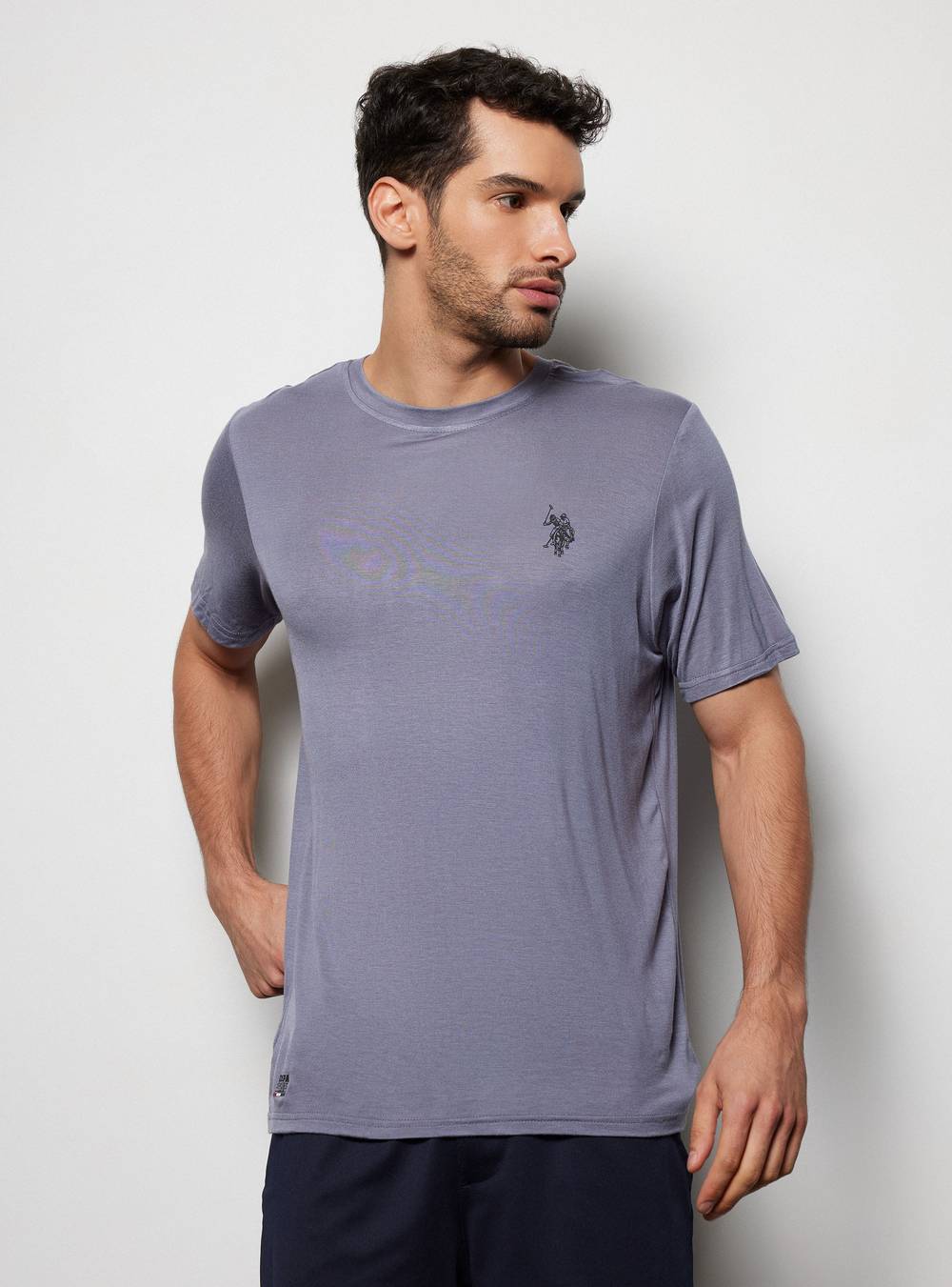 Us polo assn polera mc sport (color: grafito. talla: xl)