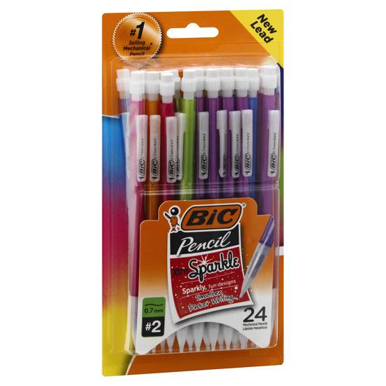 Bic Xtra-Sparkle Darker Writing Mechanical Pencils (24 ct)