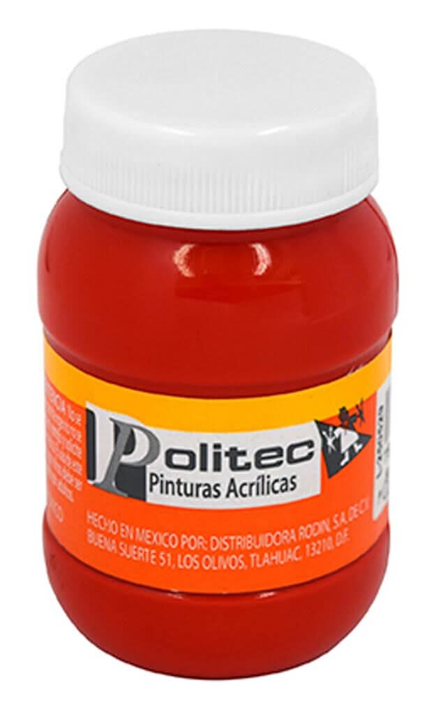 Politec · Pintura acrílica, rojo 314 (100 ml)
