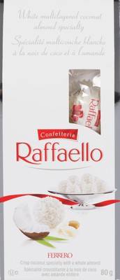 Raffaello rafaello t8 sac (80 g) - criso coconut chocolates (80 g)