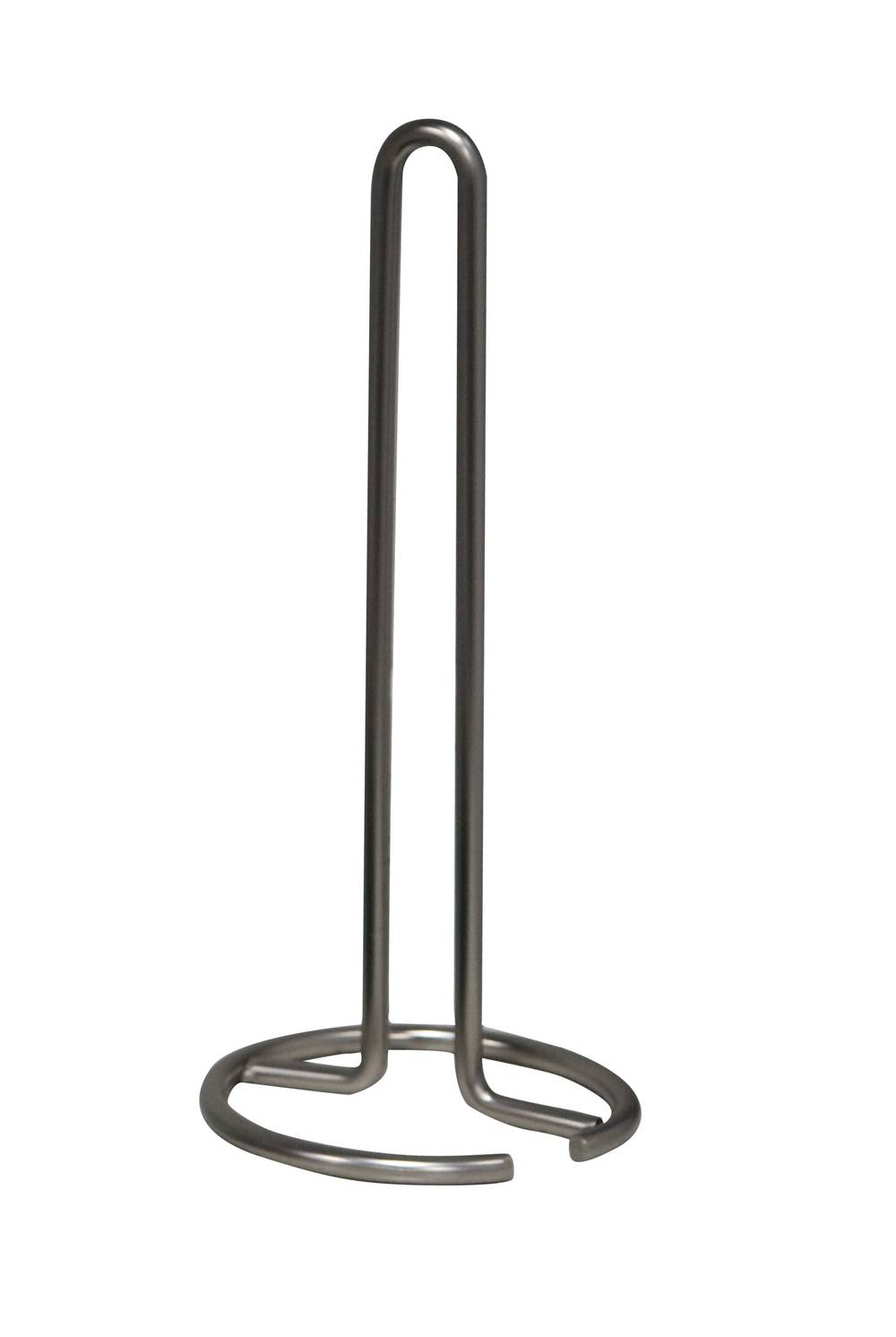 Style Selections Brushed Nickel Metal Freestanding Paper Towel Holder | 41078LPL