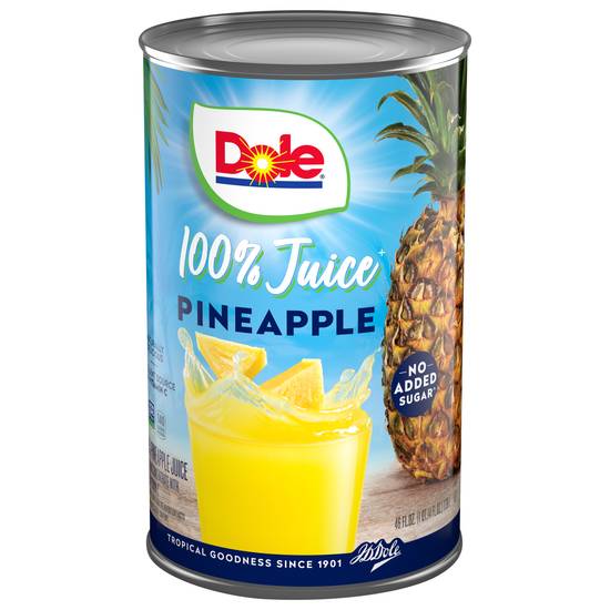 Dole 100% Juice Can (46 fl oz) (pineapple)