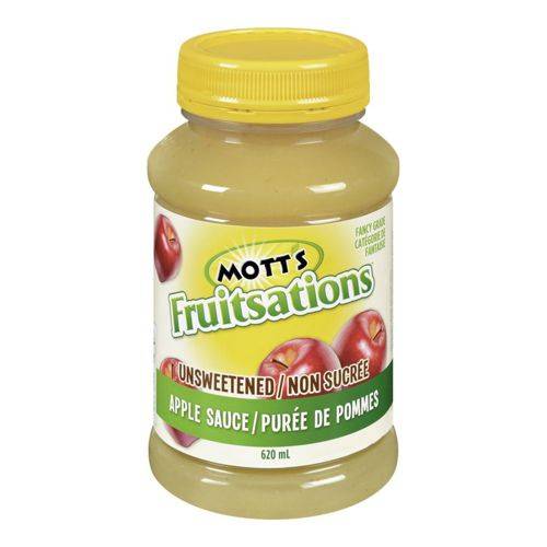 Lumsden purée de pommes non sucrée fruitsations (620 ml) - apple sauce unsweetened (620 ml)