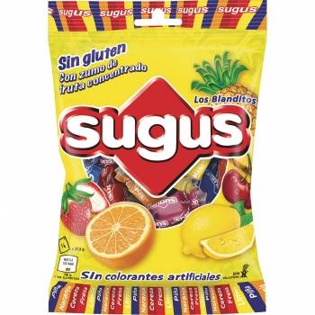 Caramelos masticables de frutas Sugus sin gluten 150 g.