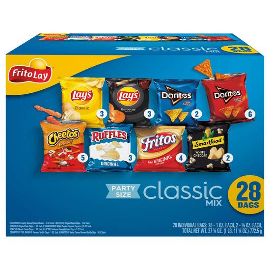 Frito-Lay Snacks Classic Mix Bags (28 ct)