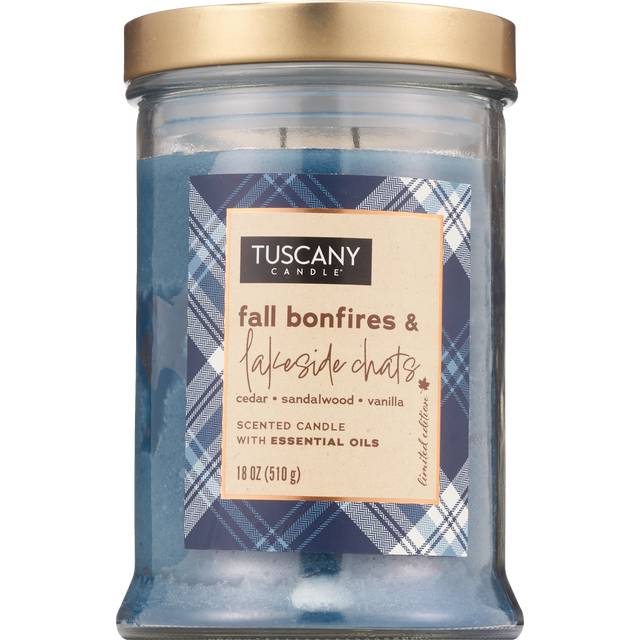 Single Pour Fall Bonfires & Lakeside Chats, 18Oz