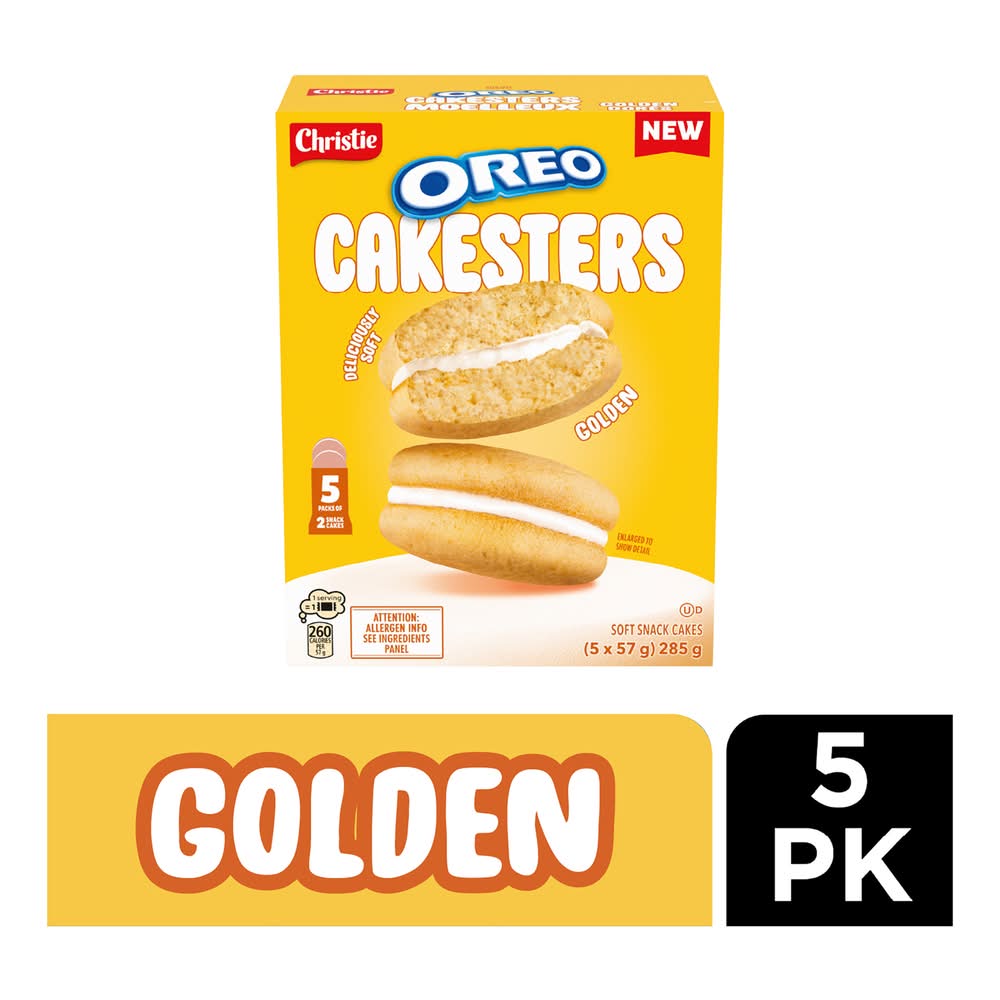Oreo Cakesters Soft Snack Cakes (285 g, 5 ct)