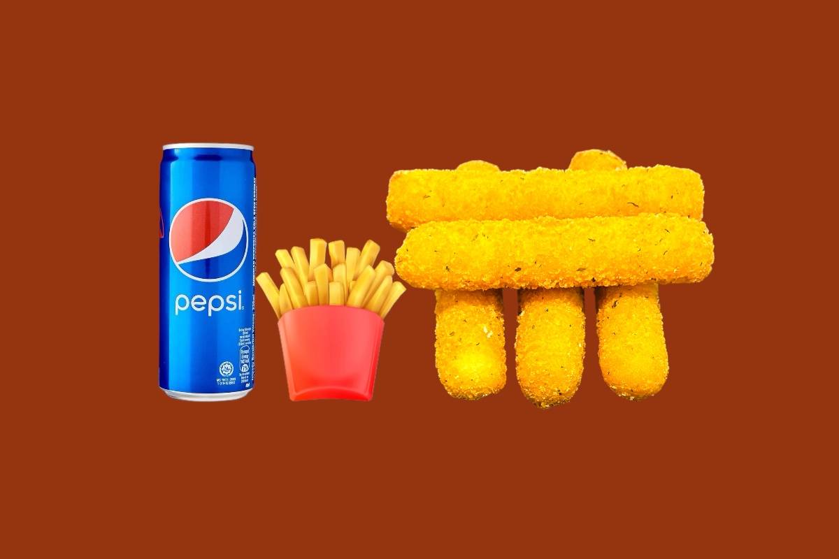 Menu Sticks de  Mozzarella