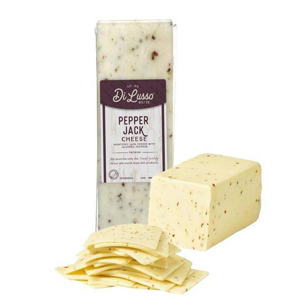 Di Lusso Premium Sliced Wisconsin Pepper Jack Cheese