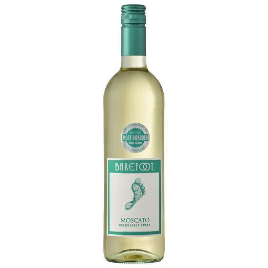 Barefoot Moscato Deliciously Sweet White Wine (750 ml)