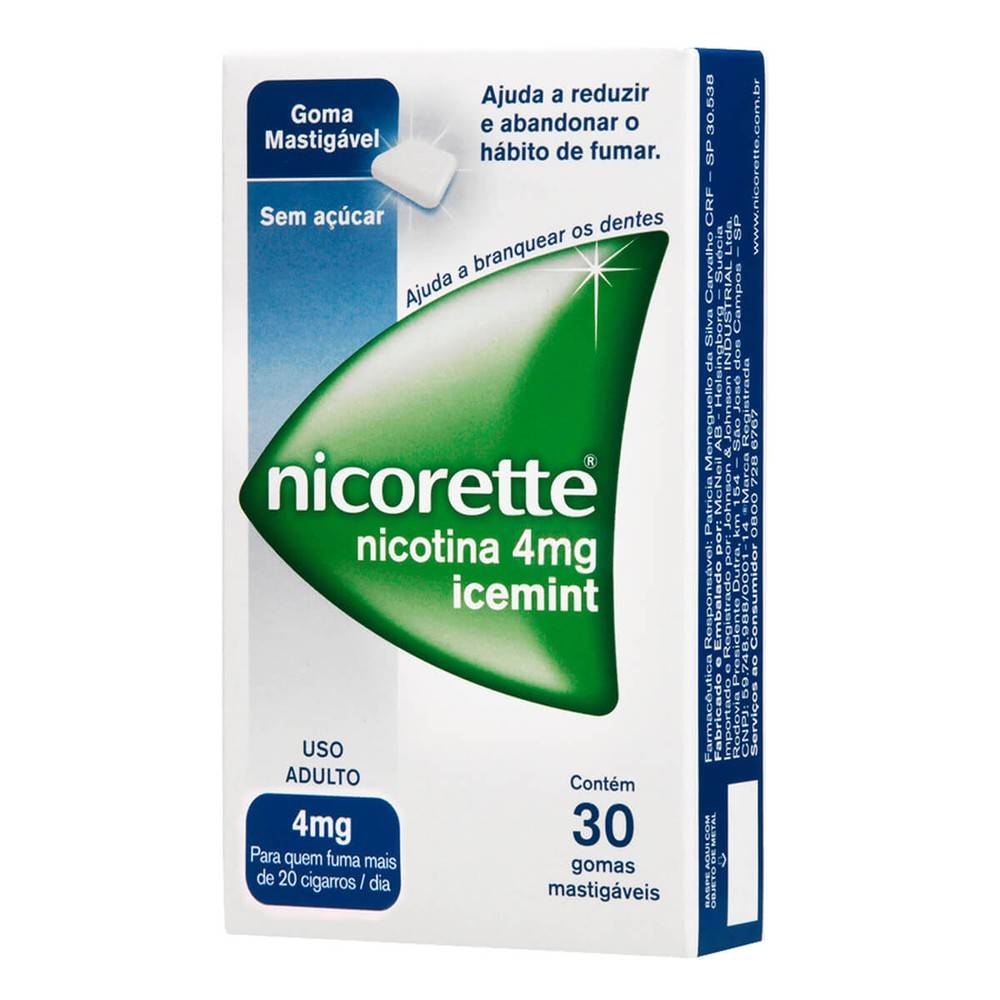 Johnson&johnson nicorette ice mint (30 tabletes)
